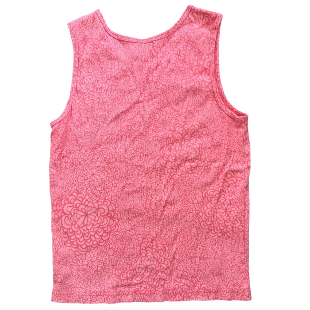 Patterned Pink Tank Top - Picture 5 of 8
